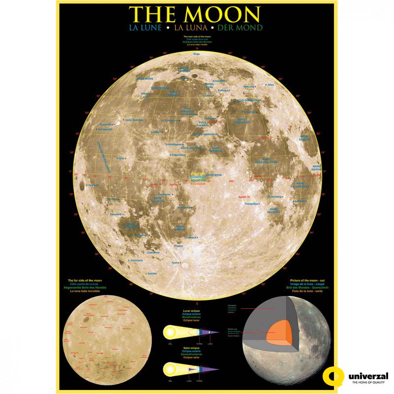 PUZZLE 1000 DELOVA 6000-1007 THE MOON 