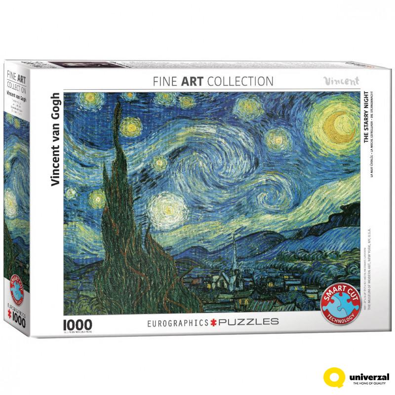 PUZZLE 1000 DELOVA 6000-1204 STARRY NIGHT BY VAN GOGH 