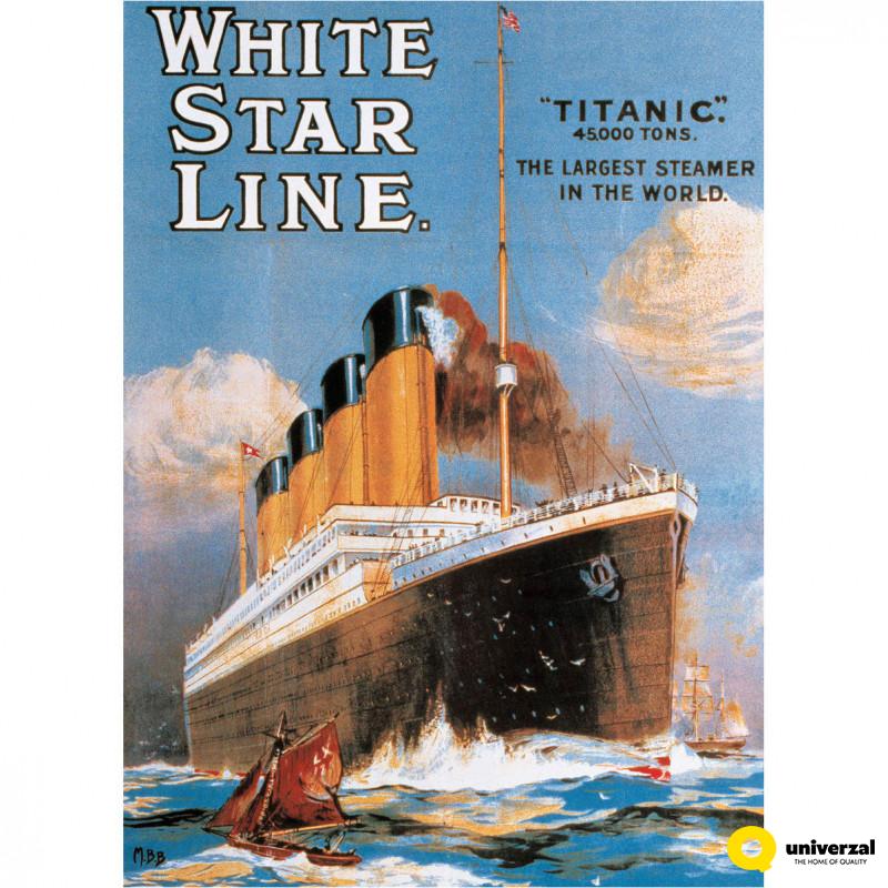 PUZZLE 1000 DELOVA 6000-1333 WHITE STAR LINE TITANIC 