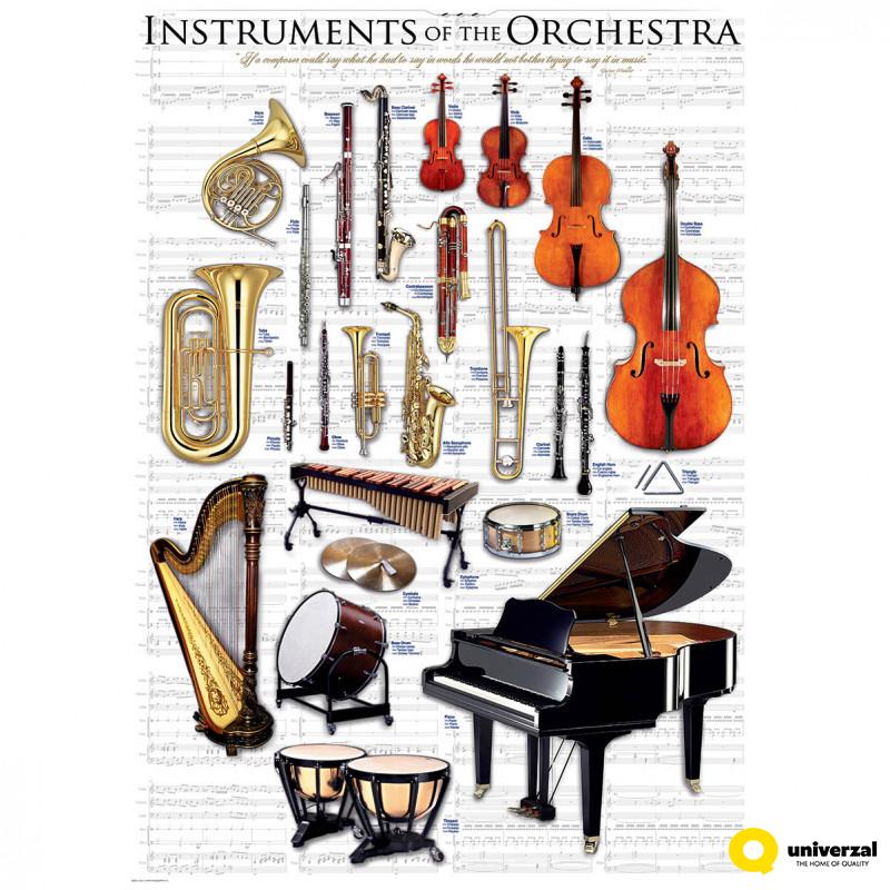 PUZZLE 1000 DELOVA 6000-1410 INSTRUMENTS OF THE ORCHESTRA 