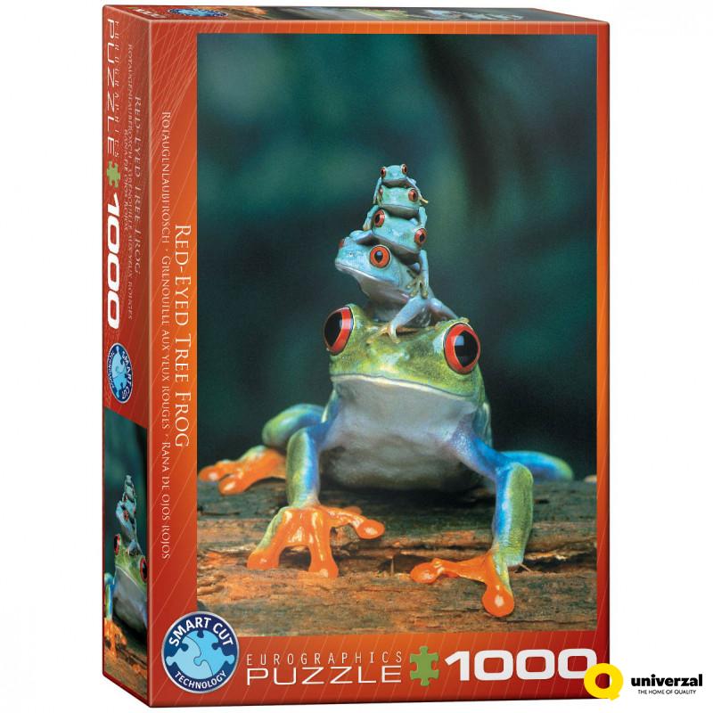 PUZZLE 1000 DELOVA 6000-3004 RED-EYED TREE FROG 
