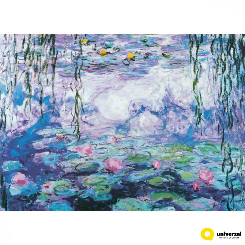 PUZZLE 1000 DELOVA 6000-4366 WATERLILIES BY CLAUDE MONET 