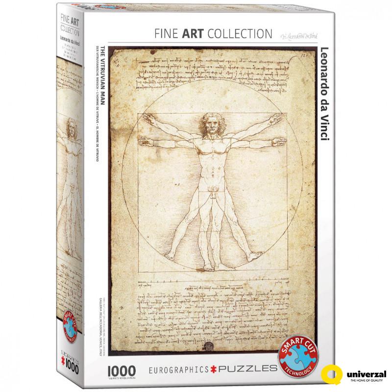 PUZZLE 1000 DELOVA 6000-5098 THE VITRUVIAN MAN 