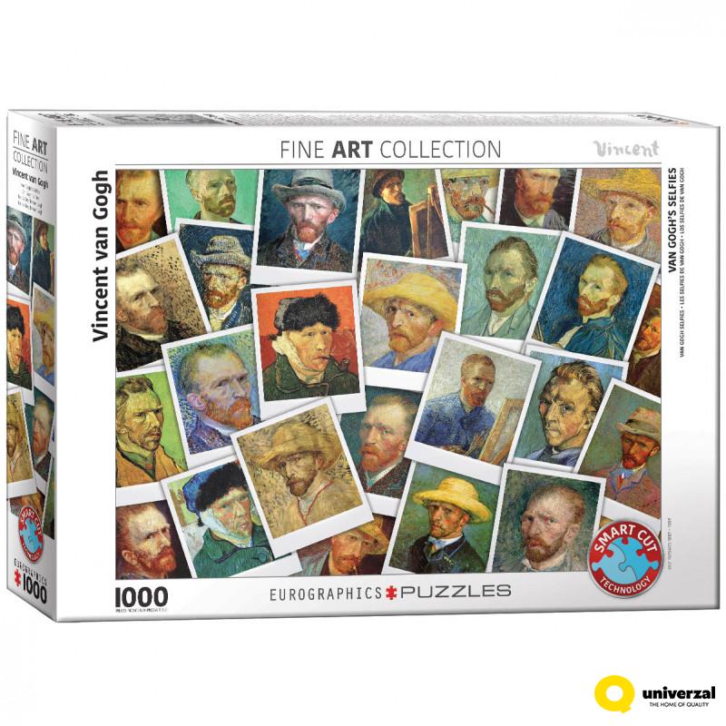 PUZZLE 1000 DELOVA 6000-5308 VAN GOGH SELFIES 