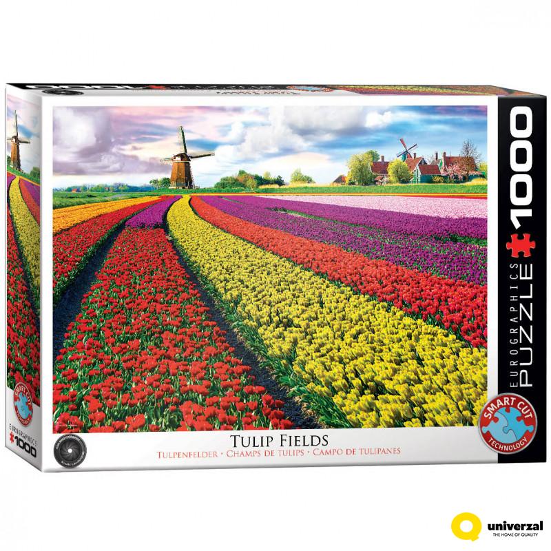 PUZZLE 1000 DELOVA 6000-5326 TULIP FIELDS NETHERLANDS 