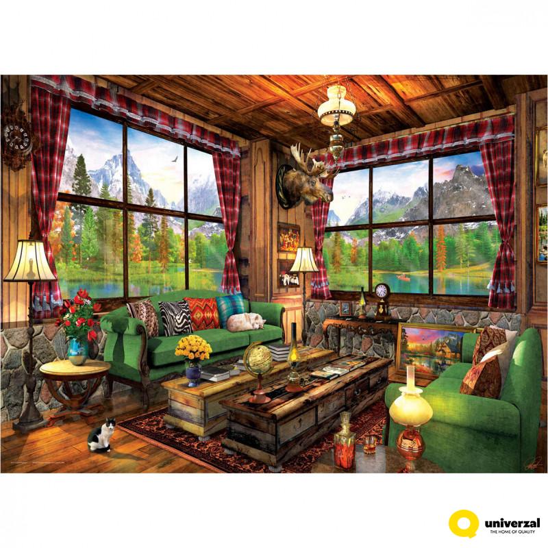 PUZZLE 1000 DELOVA 6000-5377 COZY CABIN BY DOMINIC DAVISON 