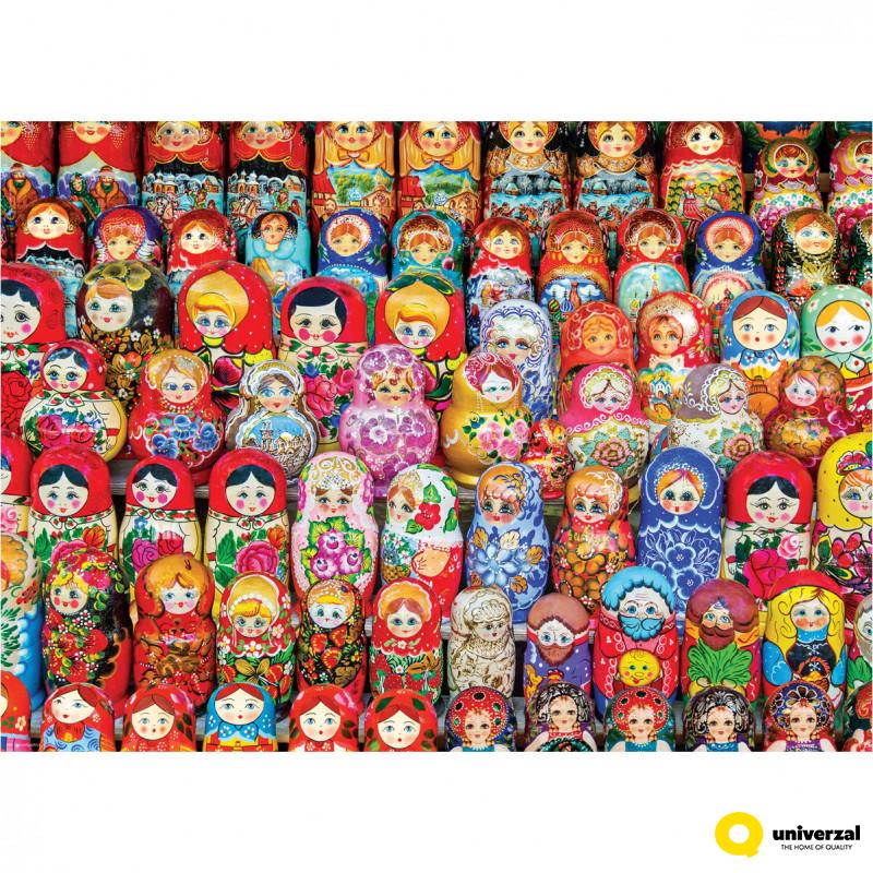 PUZZLE 1000 DELOVA 6000-5420 RUSSIAN MATRYOSHKA DOLLS 