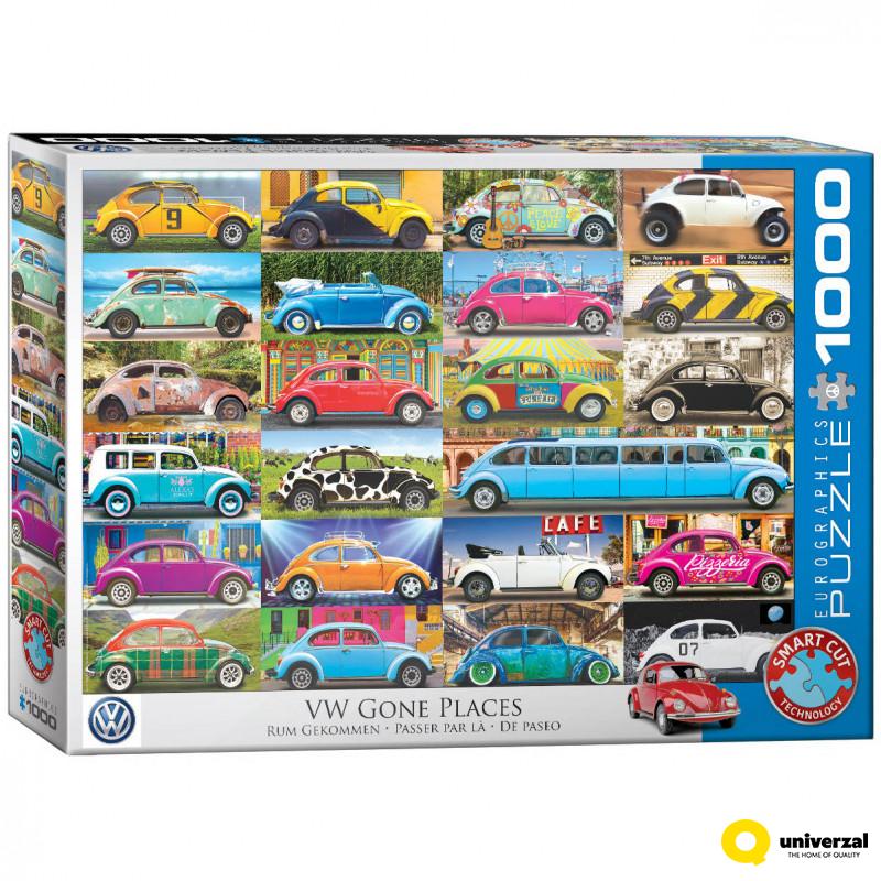 PUZZLE 1000 DELOVA 6000-5422 VW BEETLE - GONE PLACES 