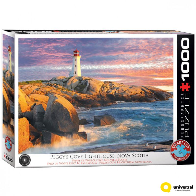 PUZZLE 1000 DELOVA 6000-5437 PEGGY COVE LIGHTHOUSE N.SCOTIA 