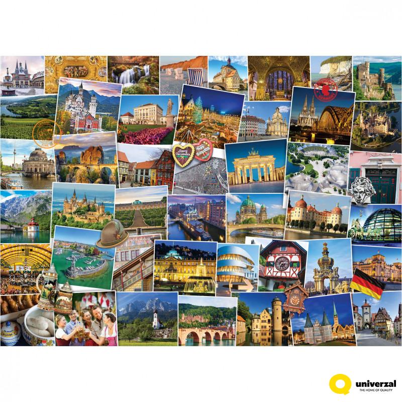 PUZZLE 1000 DELOVA 6000-5465 GLOBETROTTER GERMANY 