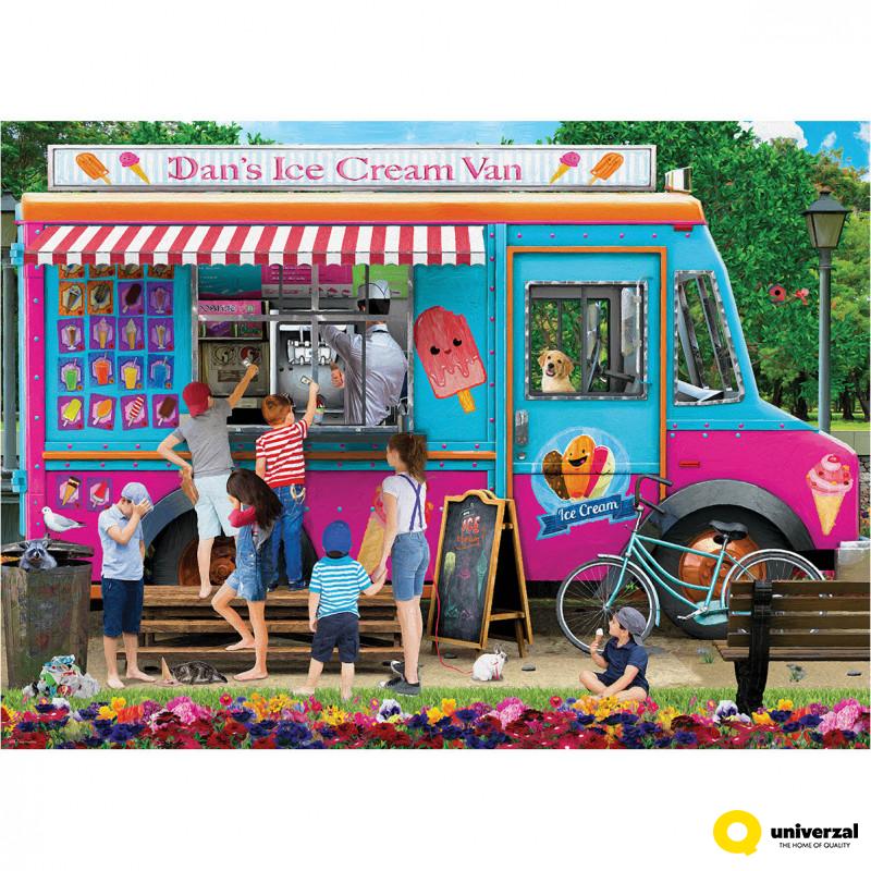PUZZLE 1000 DELOVA 6000-5519 DAN'S ICE CREAM VAN P.NORMAND 