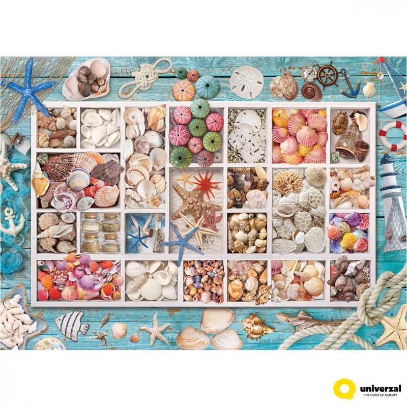 PUZZLE 1000 DELOVA 6000-5529 LAURA'S SEASHELL COLLECTION 