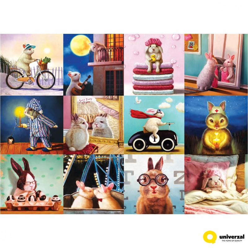 PUZZLE 1000 DELOVA 6000-5693 FUNNY BUNNIES 