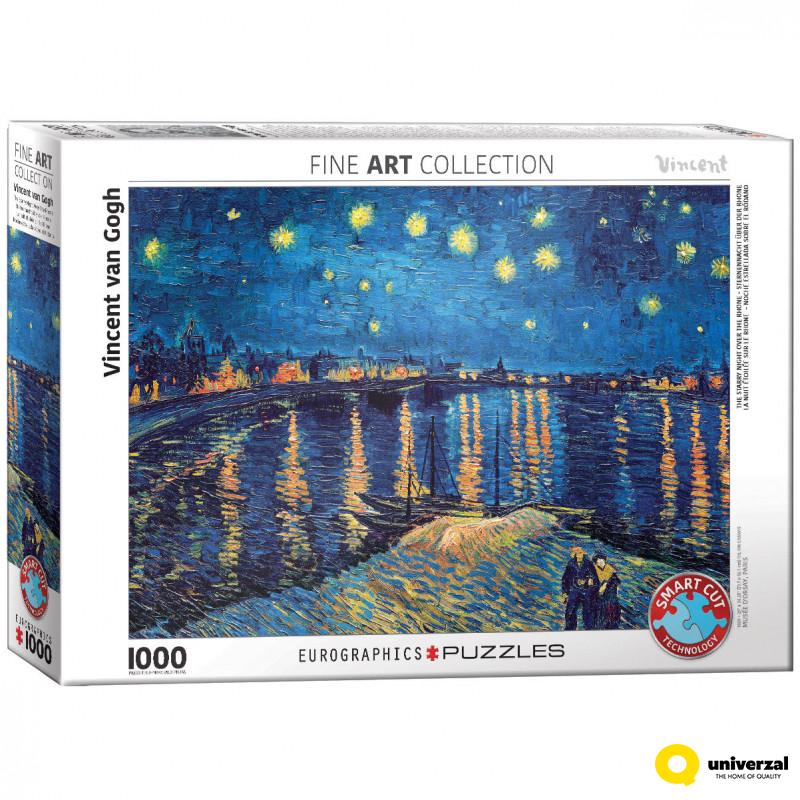PUZZLE 1000 DELOVA 6000-5708 THE STARRY NIGHT OVER THE RHON 
