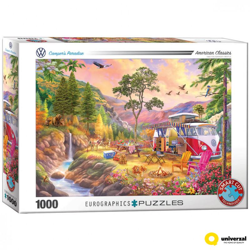 PUZZLE 1000 DELOVA 6000-5866 VW BUS - CAMPER'S PARADISE BY 