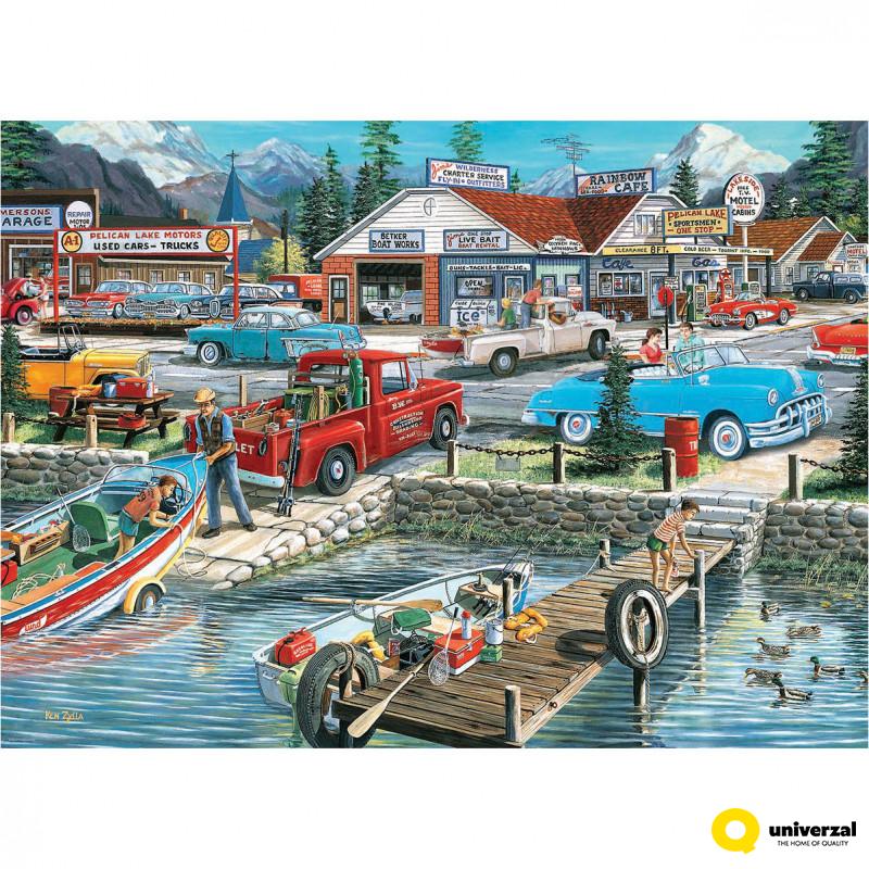 PUZZLE 1000 DELOVA 6000-5868 LET'S GO FISHING BY KEN ZYLLA 