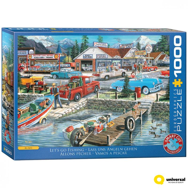 PUZZLE 1000 DELOVA 6000-5868 LET'S GO FISHING BY KEN ZYLLA 