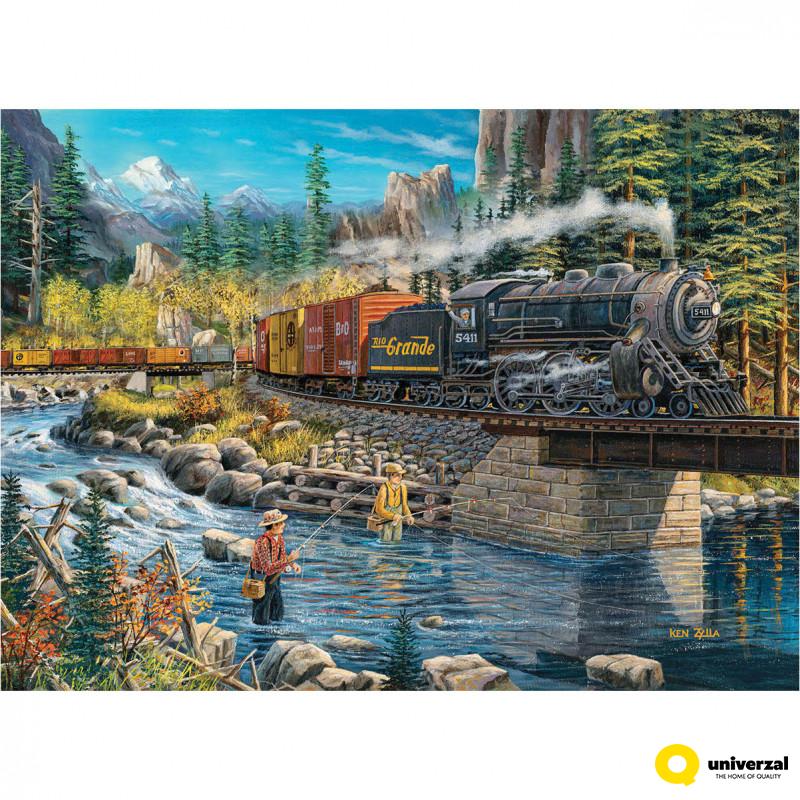PUZZLE 1000 DELOVA 6000-5877 RIVER SILANCE IS BROKEN - ZYLLA 