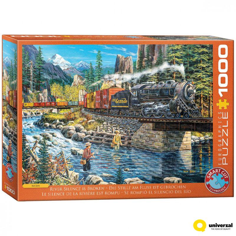 PUZZLE 1000 DELOVA 6000-5877 RIVER SILANCE IS BROKEN - ZYLLA 
