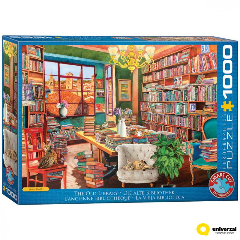 PUZZLE 1000 DELOVA 6000-5888 THE OLD LIBRARY 