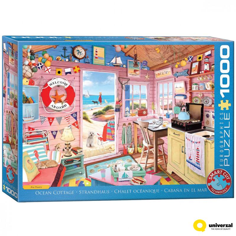 PUZZLE 1000 DELOVA 6000-5908 OCEAN COTTAGE BY RAY POWERS 