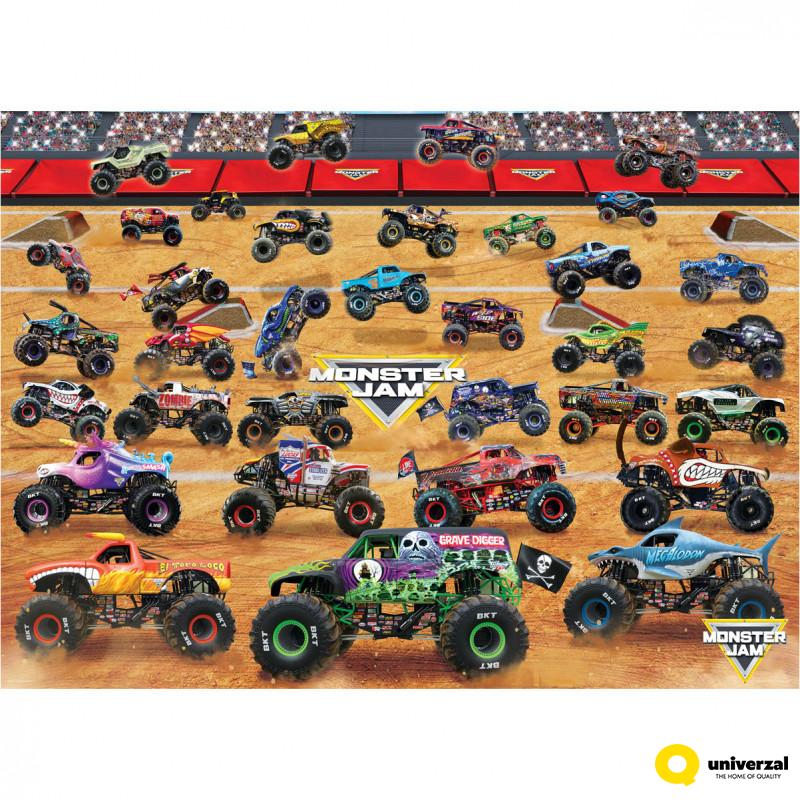 PUZZLE 1000 DELOVA 6000-5944 MONSTER JAM TRUCK LINEUP 