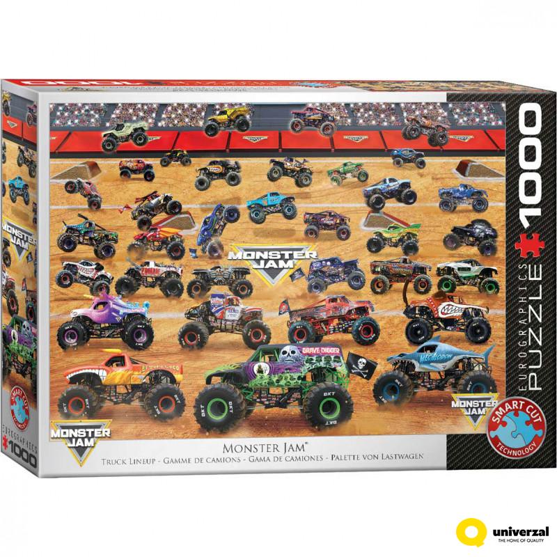 PUZZLE 1000 DELOVA 6000-5944 MONSTER JAM TRUCK LINEUP 