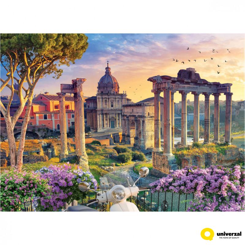 PUZZLE 1000 DELOVA 6000-6003 ROMAN FORUM ROME ITALY 
