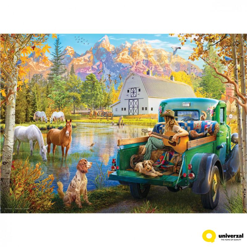PUZZLE 1000 DELOVA 6000-6012 SINGING LAKE BY ANGELO BONITO 