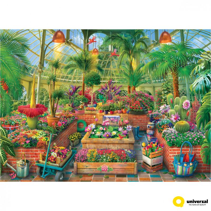 PUZZLE 1000 DELOVA 6000-6014 GREENHOUSE GARDEN 