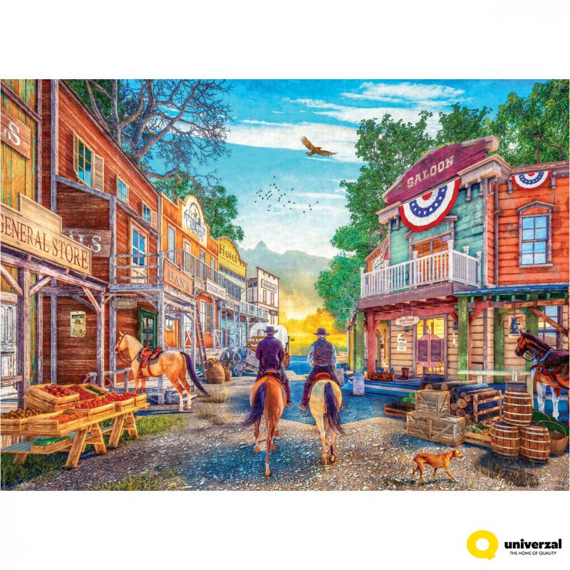 PUZZLE 1000 DELOVA 6000-6028 WILD WEST COUNTY BY DAVISON 