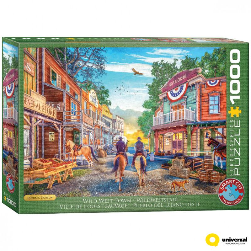 PUZZLE 1000 DELOVA 6000-6028 WILD WEST COUNTY BY DAVISON 