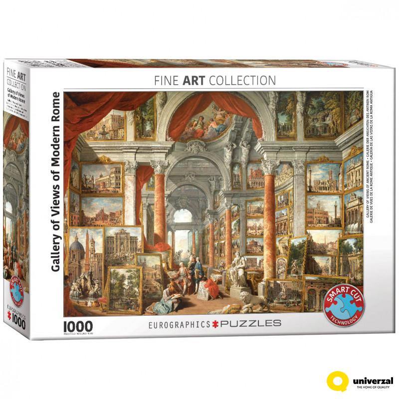 PUZZLE 1000 DELOVA 6000-6036 GALLERY OF VIEWS OF MODERN ROME 