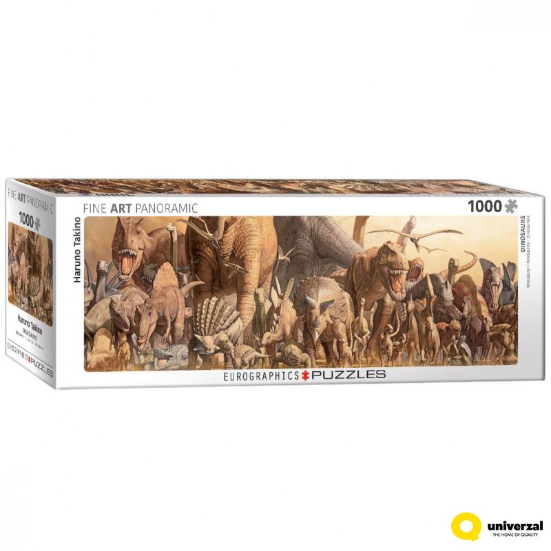 PUZZLE 1000 DELOVA 6010-4650 DINOSAURUS B DINOSAURUS BY HARUO 