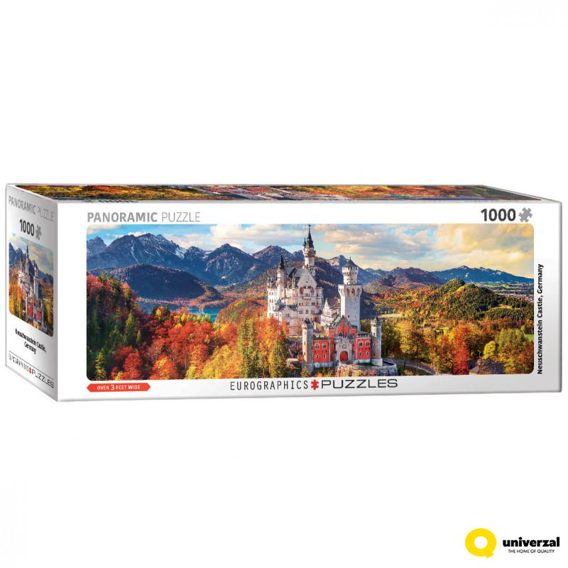 PUZZLE 1000 DELOVA 6010-5444 NEUSCHWANSTEIN IN FALL - PANO 