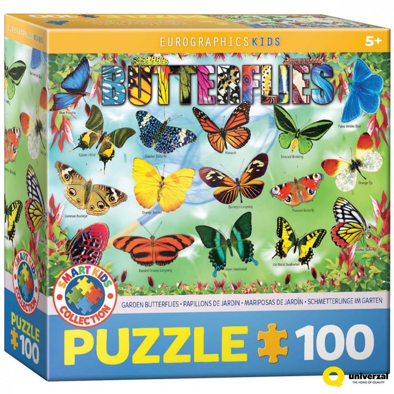 PUZZLE 100 DELOVA  6100-5485 BUTTERFLIES 