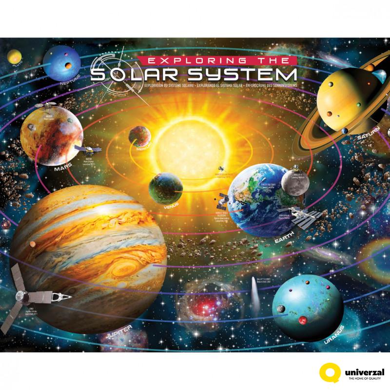 PUZZLE 200 DELOVA  6200-5486 EXPLORING THE SOLAR SYSTEM 