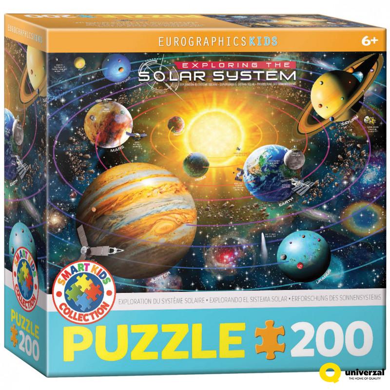PUZZLE 200 DELOVA  6200-5486 EXPLORING THE SOLAR SYSTEM 