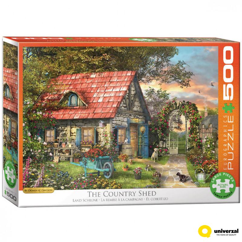 PUZZLE 500 DELOVA  6500-0971 THE COUNTRY SHED 