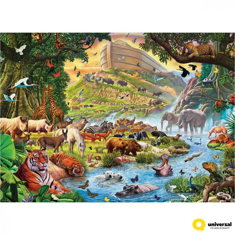 PUZZLE 500 DELOVA  6500-0980 NOAH'S ARK BEFORE THE RAIN 