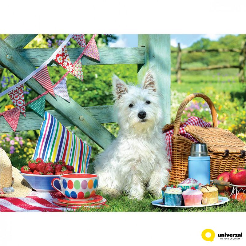 PUZZLE 500 DELOVA  6500-5461 SCOTTIE DOG PICNIC 