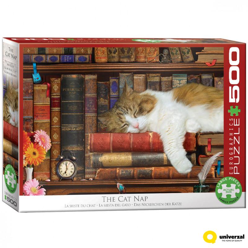 PUZZLE 500 DELOVA  6500-5545 THE CAT NAP 