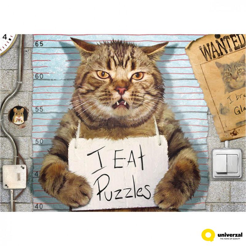 PUZZLE 500 DELOVA  6500-5786 FELONY CAT BY PAUL NORMAND 