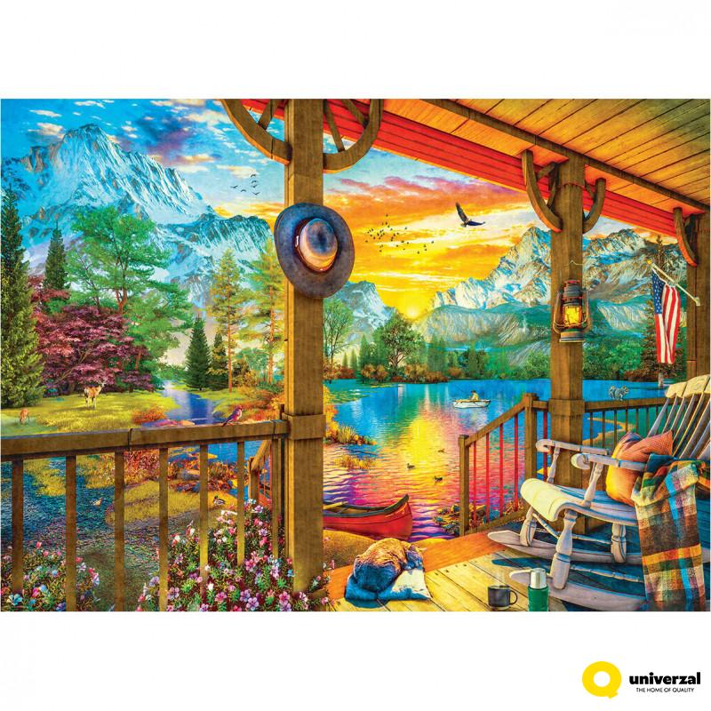 PUZZLE 500 DELOVA  6500-5884 EARLY MORNING FISHING 
