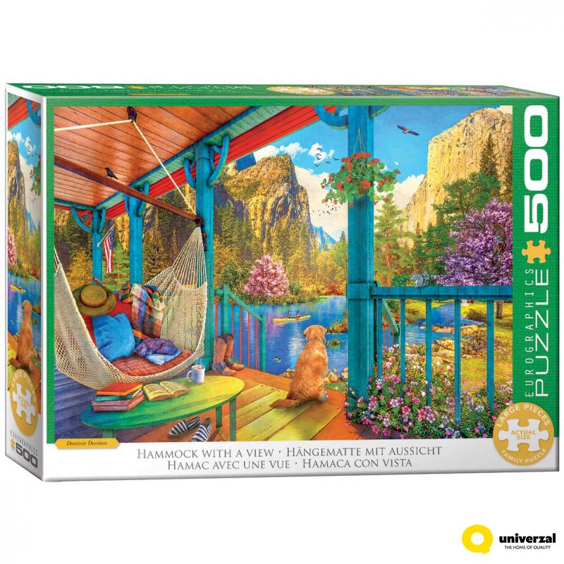 PUZZLE 500 DELOVA  6500-5885 HAMMOCK WITH A VIEW 