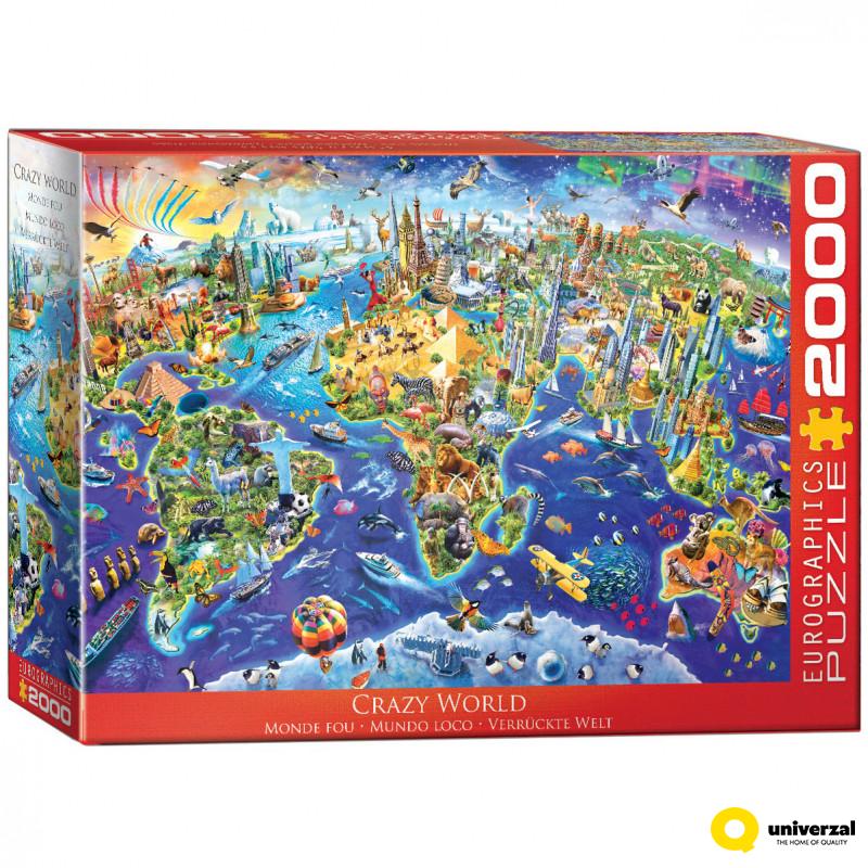 PUZZLE 2000 DELOVA 8220-5343 CRAZY WORLD 