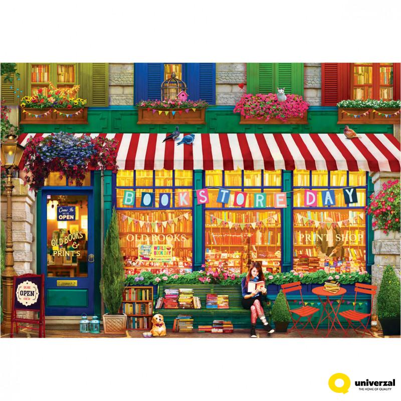 PUZZLE 2000 DELOVA 8220-5882 THE OLD BOOKSTORE BY ARTBEAT 