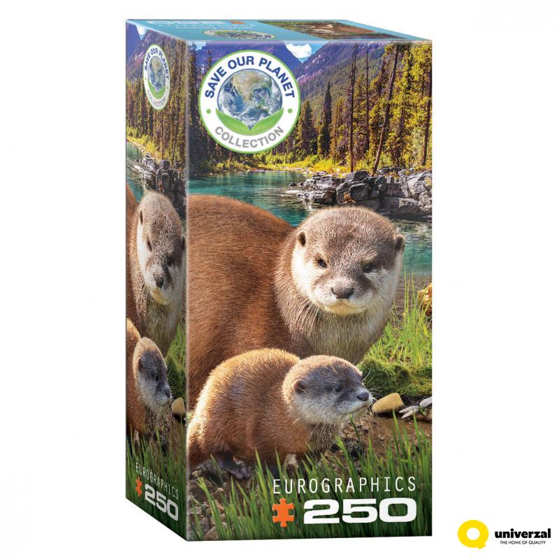 PUZZLE 250 DELOVA 8251-5558 OTTERS 