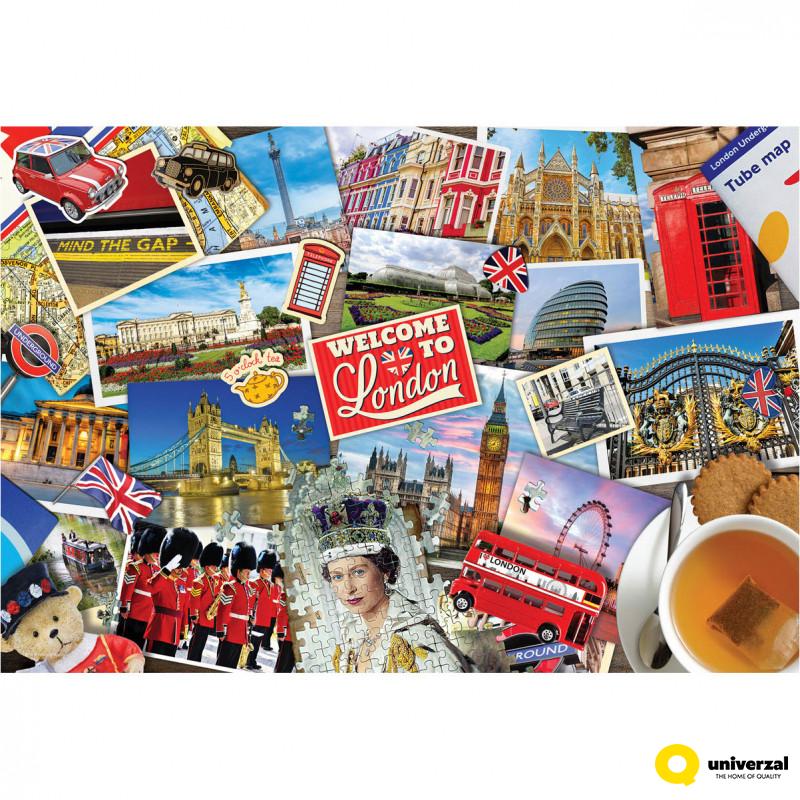 PUZZLE 550 DELOVA 8551-5779 LONDON BUS 