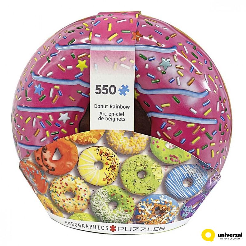 PUZZLE 550 DELOVA 8551-5782 DONUT RAINBOW 